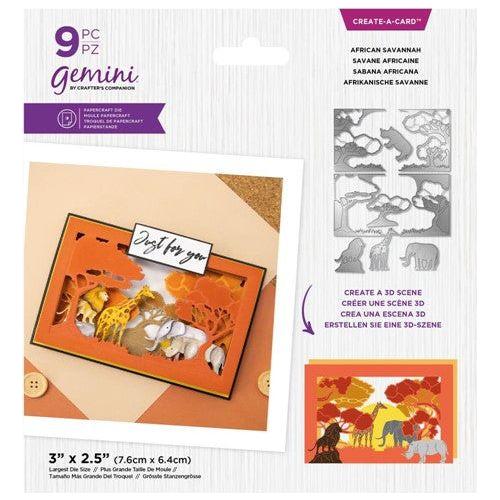 Simon Says Stamp! Gemini AFRICAN SAVANNAH Die Set gem-md-cad-afsav