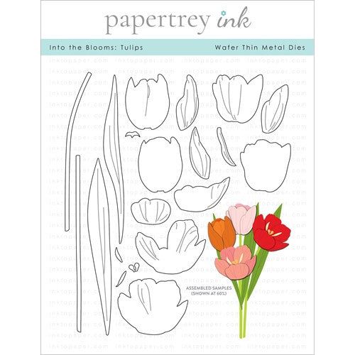 Papertrey Ink INTO THE BLOOMS TULIPS Dies PTI-0414* – Simon Says Stamp