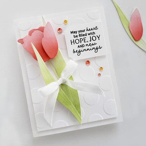 Papertrey Ink INTO THE BLOOMS TULIPS Dies PTI-0414* – Simon Says Stamp