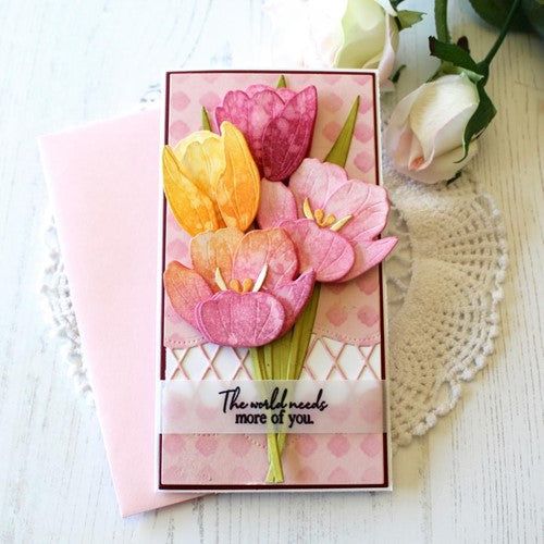 Papertrey Ink INTO THE BLOOMS TULIPS Dies PTI-0414* – Simon Says Stamp