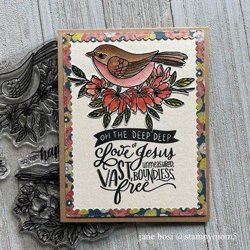 Simon Says Stamp! Sweet 'N Sassy SONG BIRDS Clear Stamp Set sns-22-013