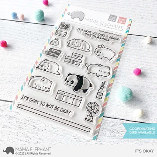 Simon Says Stamp! Mama Elephant Clear Stamps IT'S OK