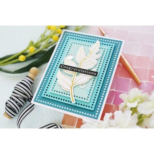 Simon Says Stamp! Simon Says Stamp SKETCHED LEAF BRANCHES Hot Foil Plates and Dies s763 | color-code:ALT01