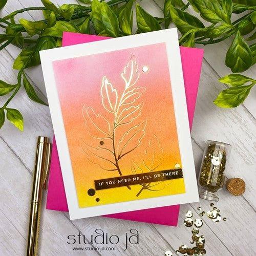 Simon Says Stamp! Simon Says Stamp SKETCHED LEAF BRANCHES Hot Foil Plates and Dies s763 | color-code:ALT4