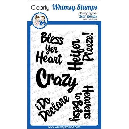 Simon Says Stamp! Whimsy Stamps SOUTHERN SASS Clear Stamps CWSD412