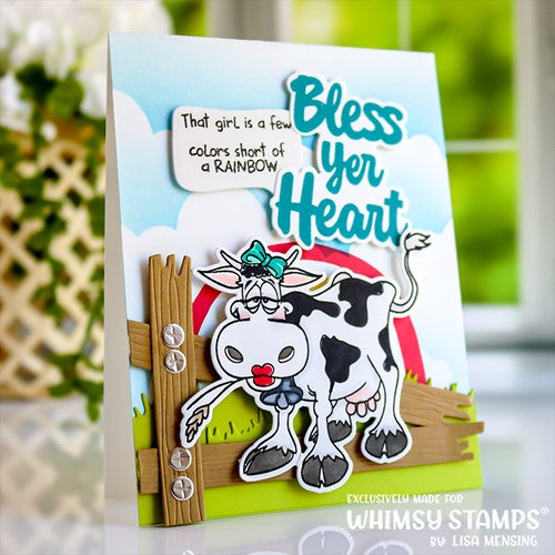 Simon Says Stamp! Whimsy Stamps SOUTHERN SASS Clear Stamps CWSD412