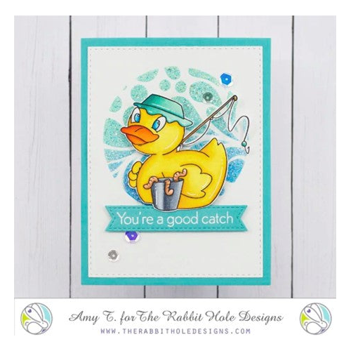 Simon Says Stamp! The Rabbit Hole Designs RUBBER DUCKY Clear Stamps TRH-166*