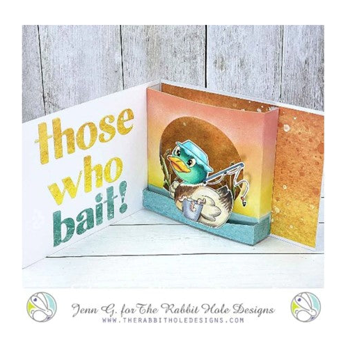 Simon Says Stamp! The Rabbit Hole Designs RUBBER DUCKY Clear Stamps TRH-166*