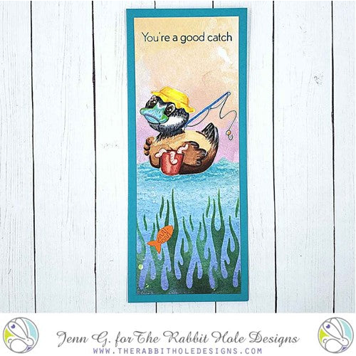 Simon Says Stamp! The Rabbit Hole Designs RUBBER DUCKY Clear Stamps TRH-166*