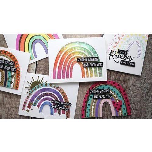 Simon Says Stamp! Honey Bee RAINBOW DREAMS Clear Stamp Set hbst-424 | color-code:ALT01