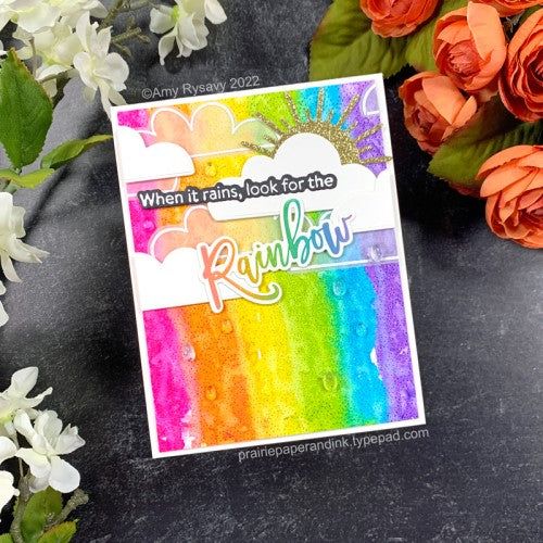 Simon Says Stamp! Honey Bee RAINBOW BUILDER A2 CARD BASE Dies hbds-rna2cb | color-code:ALT02