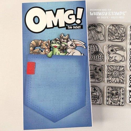 Simon Says Stamp! Whimsy Stamps ANIMAL TILES DESERT UNEXPECTED WONDER Clear Stamps BS1044