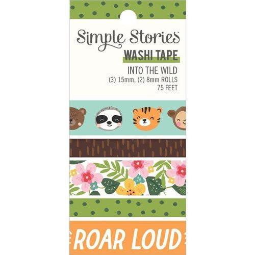 Simon Says Stamp! Simple Stories INTO THE WILD Washi Tape 17625