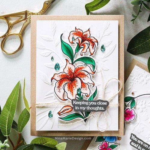 Simon Says Stamp! Altenew SENTIMENTAL FLORALS Clear Stamps ALT7124