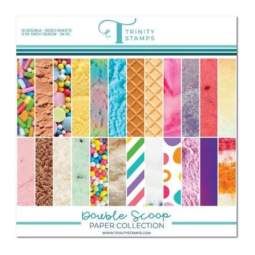 Simon Says Stamp! Trinity Stamps DOUBLE SCOOP 6 x 6 Paper Pad tspp-09