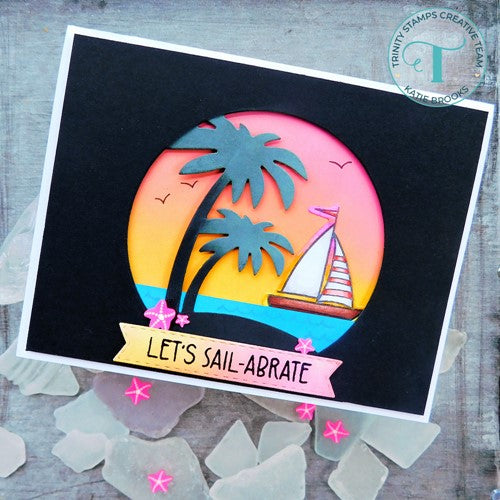 Simon Says Stamp! Trinity Stamps ISLAND OASIS Cut Out Die tmd-138 | color-code:ALT04