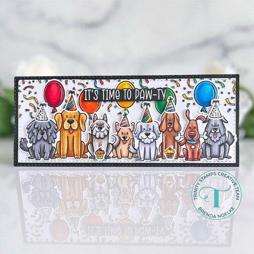 Simon Says Stamp! Trinity Stamps PUPPY PARTY Die Set tmd-c199 | color-code:ALT04