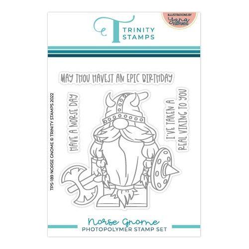 Simon Says Stamp! Trinity Stamps NORSE GNOME Clear Stamp Set tps-189