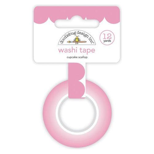 Simon Says Stamp! Doodlebug CUPCAKE SCALLOP Washi Tape 7693