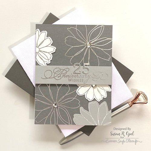 Simon Says Stamp! Simon Says Stamp DOODLE DAISY Hot Foil Plate and Die s777