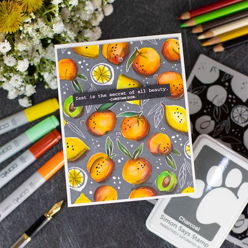 Simon Says Stamp! Simon Says Cling Stamps FRESH FRUIT sss102532 * | color-code:ALT22