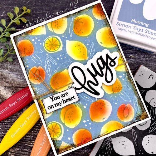 Simon Says Stamp! Simon Says Cling Stamps FRESH FRUIT sss102532 * | color-code:ALT5