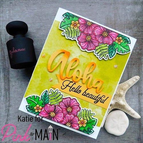 Simon Says Stamp! Pink and Main ALOHA FLOWERS Dies PNM443