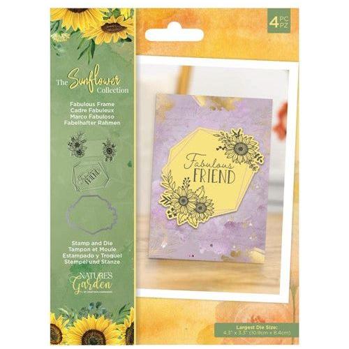 Simon Says Stamp! Crafter's Companion FABULOUS FRAME Stamp And Die Set ng-sun-std-ffra