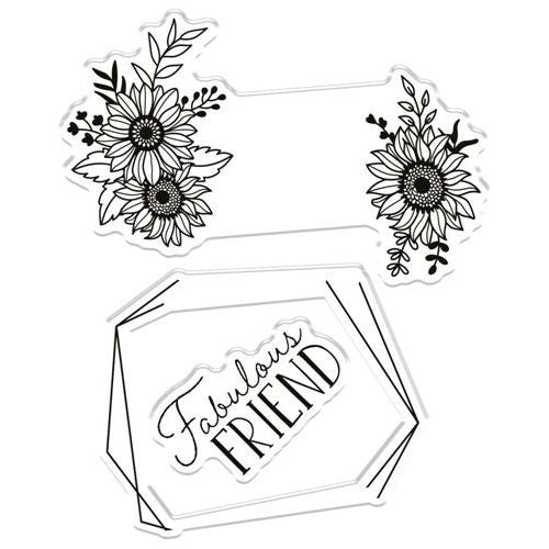 Simon Says Stamp! Crafter's Companion FABULOUS FRAME Stamp And Die Set ng-sun-std-ffra