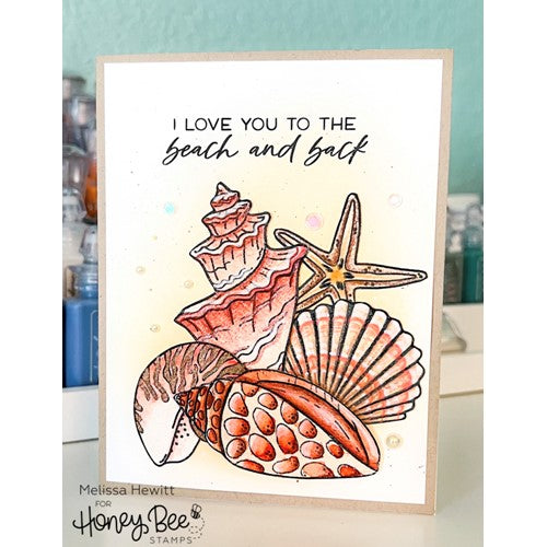 Simon Says Stamp! Honey Bee SEASHELLS Dies hbds-433 | color-code:ALT05