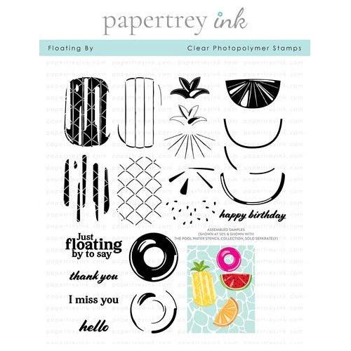 Simon Says Stamp! Papertrey Ink FLOATING BY Clear Stamps 1408