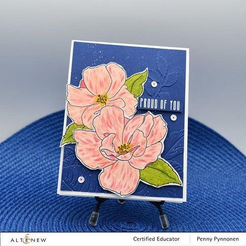 Simon Says Stamp! Altenew PAINT A FLOWER CHINA ROSE Clear Stamps ALT7171