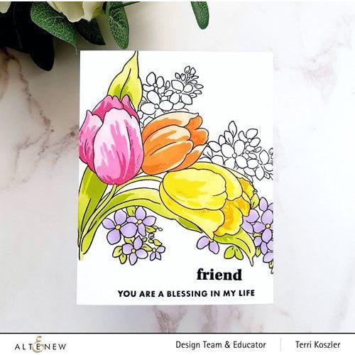 Simon Says Stamp! Altenew BUILD A GARDEN TULIPS AND FRIENDS Dies ALT7163-DIE