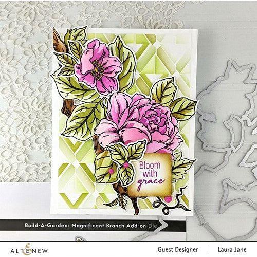 Simon Says Stamp! Altenew BUILD A GARDEN MAGNIFICENT BRANCH Dies ALT7052-DIE