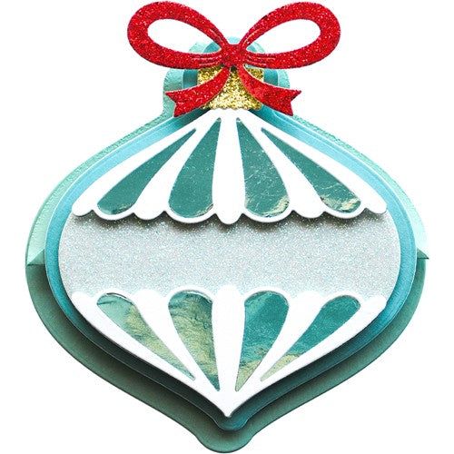 Simon Says Stamp! Birch Press Design CHRISTMAS ORNAMENT POP UP EASEL Dies 57455