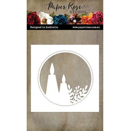 Simon Says Stamp! Paper Rose TWO CANDLE CIRCLE Die 26023