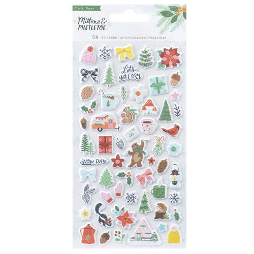 Flower Market: Puffy Stickers