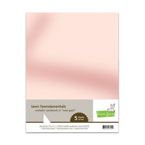 Rose Gold Holographic Cardstock (5 sheets, 8.5 x 11 inches, per