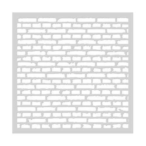 Simon Says Stamp! Hero Arts BRICK WALL Stencil SA203