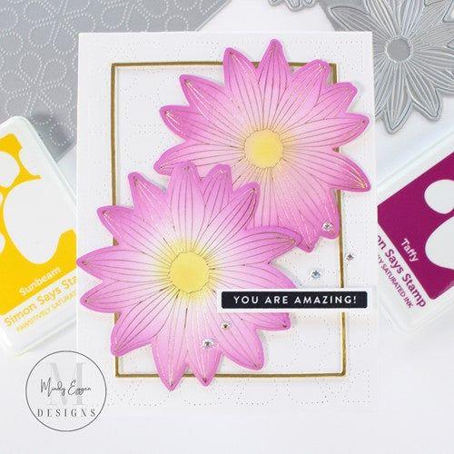 Simon Says Stamp! Simon Says Stamp INTRICATE DAISIES Hot Foil Plates and Dies s780 Stamptember