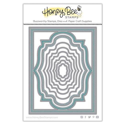 Simon Says Stamp! Honey Bee LAYERING VINTAGE LABELS Dies hbds-lvlab