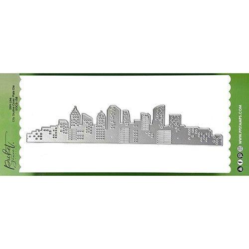 Simon Says Stamp! Picket Fence Studios SLIM LINE CITY SKYLINE COVER PLATE Die sdcs158