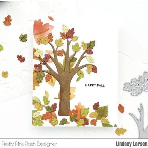 Simon Says Stamp! Pretty Pink Posh FALL TREE Dies