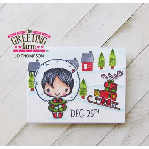 Simon Says Stamp! The Greeting Farm HOLIDAY ANYA 10 Clear Stamps tgf638 | color-code:ALT3