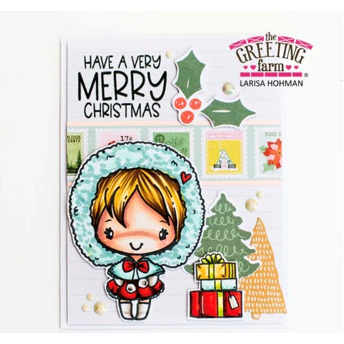 Simon Says Stamp! The Greeting Farm HOLIDAY ANYA 10 Clear Stamps tgf638 | color-code:ALT4