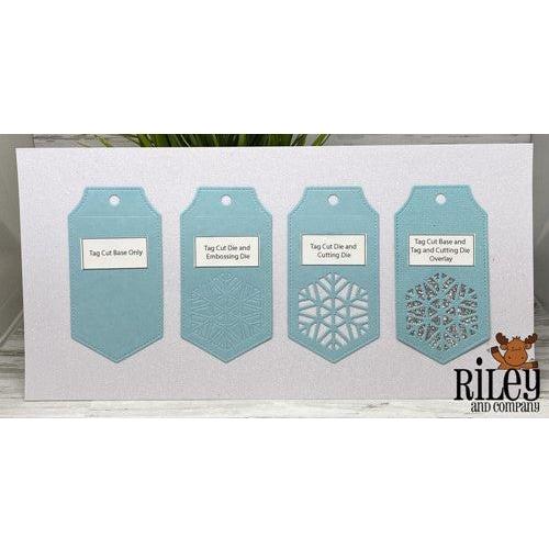 Simon Says Stamp! Riley And Company Cut Ups SNOWFLAKE TAG RD543