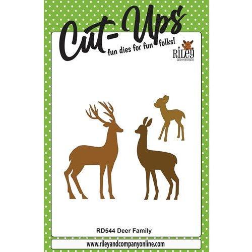 Simon Says Stamp! Riley And Company Cut Ups DEER FAMILY RD544