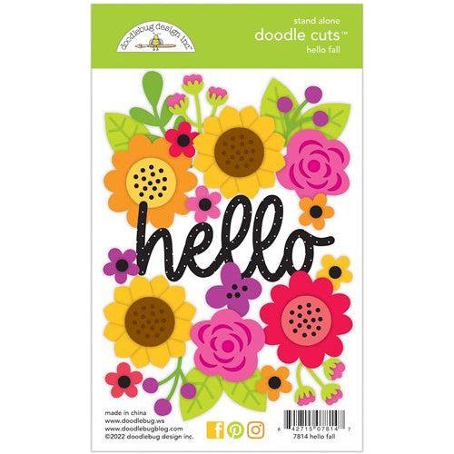 Simon Says Stamp! Doodlebug HELLO FALL Doodle Die Cuts 7814