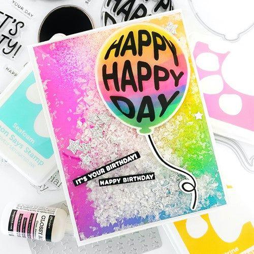 Simon Says Stamp! CZ Design Wafer Dies BALLOON GREETINGS czd181c Cozy Hugs | color-code:ALT1