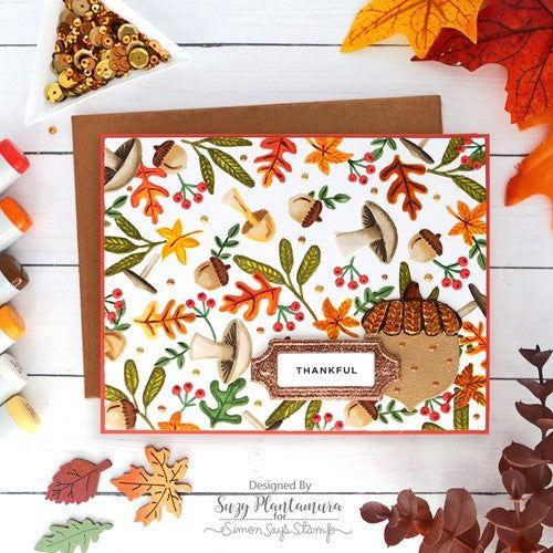 Simon Says Stamp! Simon Says Stamp Embossing Folder FOREST FLOOR sf288 Cozy Hugs | color-code:ALT01